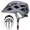 Adult-Men-Women Bike Helmet with Light - Mountain Road Bicycle Helmet with Replacement Pads & Detachable Visor view 1