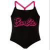 Barbie Swimsuit | Girls Bathing Suit | Girls Swimwear | Size 10 Black view 1