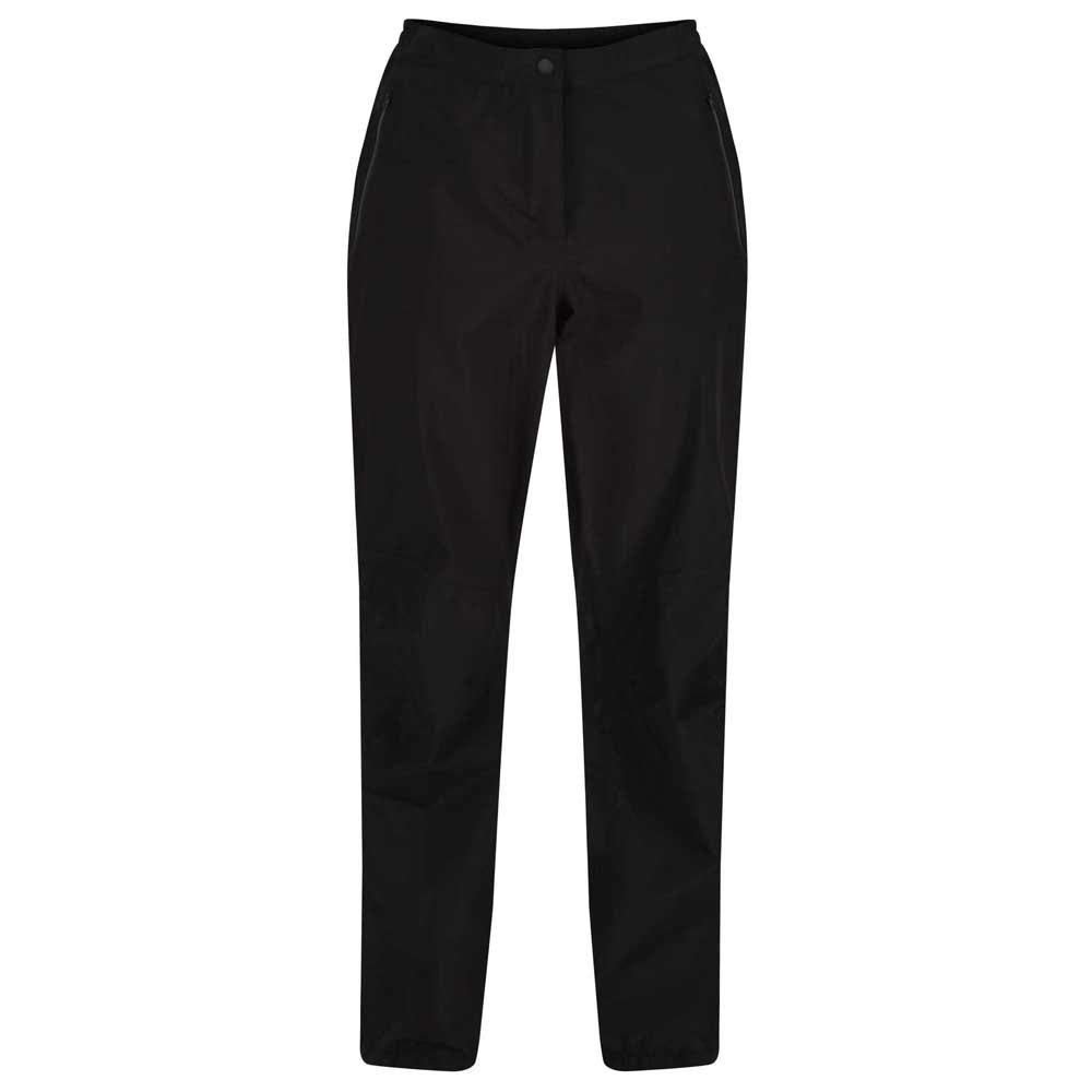 Regatta Highton Women's Waterproof Overtrousers (Long Leg) - AW20 - Large - Black