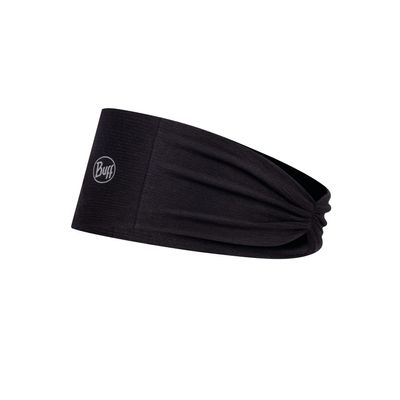 BUFF| Headband CoolNet UV Ellipse Man Women Adult Comfortable, UPF50 Protection, Sports, Stretch, Recycled Material, Quality, Temperature Regulator, One size, Black