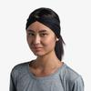 BUFF| Headband CoolNet UV Ellipse Man Women Adult Comfortable, UPF50 Protection, Sports, Stretch, Recycled Material, Quality, Temperature Regulator, One size, Black view 3