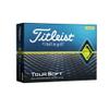 Titleist Tour Soft Golf Balls, Yellow, (One Dozen) view 1