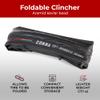 Fincci Pair 700x25c Tire - Road Bike Tires 700c, 25-622 with 1 mm Nylon Puncture Resistant - 120 TPI, Touring and Trainer Tires 700c for Street, Fixie, Hybrid, Adult Folding Bikes, Wheelset 700 x 25c view 4