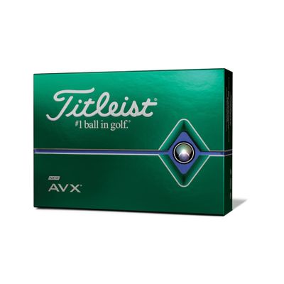 Titleist AVX Golf Balls, White, (One Dozen)