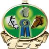Horse Show First Place Medal, 3" Gold Horse Trophy Medal Award 10 Pack Prime view 2