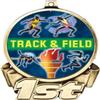 Track and Field First Place Medal, 3" Gold Track Running Sports Trophy Medal Award 50 Pack view 2