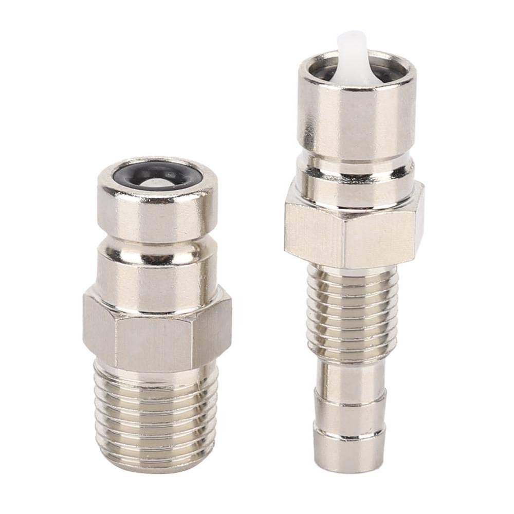 Acouto 2pcs Outboard Fuel Connectors 3E0-40270-0 3B2-70260-1 Boat Marine Outboard Fuel Connector Male for Tohatsu