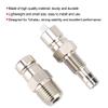 Acouto 2pcs Outboard Fuel Connectors 3E0-40270-0 3B2-70260-1 Boat Marine Outboard Fuel Connector Male for Tohatsu view 2