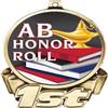 AB Honor Roll First Place Medal, 3" Gold Honor Roll Trophy Medal Award 50 Pack Prime view 2