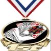 Playing Cards First Place Medal, 3" Gold Cards Trophy Medal Award 50 Pack view 1