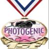 Beauty First Place Medal, 3" Gold Photogenic Trophy Medal Award 50 Pack Prime view 1