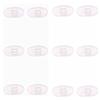 NicelyFit Clear Push-on Nose Pads for Oakley Eyeglass Frames OX5079 OX5038 OX5066 OX5088 OX3102 OX5040 OX5042 etc. (Clear - 6 Pairs) view 1