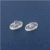 NicelyFit Clear Push-on Nose Pads for Oakley Eyeglass Frames OX5079 OX5038 OX5066 OX5088 OX3102 OX5040 OX5042 etc. (Clear - 6 Pairs) view 3