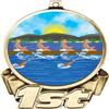 Rowing First Place Medal, 3" Gold Rowing Trophy Medal Award 100 Pack Prime view 2