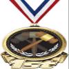Lawyer First Place Medal, 3" Gold Law School Gavels Trophy Medal Award 10 Pack Prime view 1
