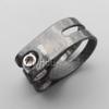 34.9mm 12g Carbon Fiber Ti Titanium Bolt Bike Saddle SeatPost Clamp Collar BMX view 2