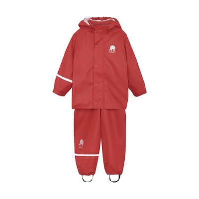CeLaVi European Kids Rain, Mud and Snow Suit for Boys Girls with Detachable Hood. 2Pcs Waterproof Rain Set or One Piece