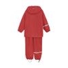CeLaVi European Kids Rain, Mud and Snow Suit for Boys Girls with Detachable Hood. 2Pcs Waterproof Rain Set or One Piece view 2
