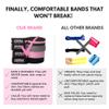 Arena Strength Long Fabric Full Body Resistance Bands Set of 4 and Pull Up Assistance Bands | Cloth Resistance Bands Loop with Fabric Exercise Resistance Bands Workout Guide view 3