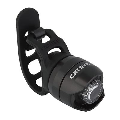 CATEYE ORB USB Rechargeable Safety Light High-Visibility LED Flashing Bike Light, Multiple Lighting Modes, Durable Aluminum Design, Fits Road, MTB, Gravel Bikes (Front)