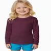 INGEAR Girls Long Sleeve Rash Guard Swim Shirt Outdoor Sports Shirt Lightweight Athletic Tee Protective Quick Dry (Purple, Medium) view 1