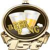Beer Pong First Place Medal, 3" Gold Beer Pong Trophy Medal Award 50 Pack Prime view 2