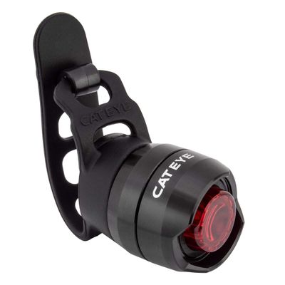 CATEYE ORB USB Rechargeable Safety Light High-Visibility LED Flashing Bike Light, Multiple Lighting Modes, Durable Aluminum Design, Fits Road, MTB, Gravel Bikes (Rear)