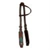 Circle Y Inlaid Gator One Ear Headstall view 1