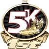 5K Race First Place Medal, 3" Gold 5K Trophy Medal Award 50 Pack Prime view 2