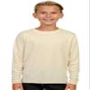 INGEAR Boys Rash Guard Long Sleeve Swim Shirt - Quick Dry UPF 50+, Kids Fishing Shirt, Dry fit Shirts for Boys Sizes XS-XL Tan view 1