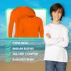 INGEAR Boys Rash Guard Long Sleeve Swim Shirt - Quick Dry UPF 50+, Kids Fishing Shirt, Dry fit Shirts for Boys Sizes XS-XL Tan view 2