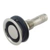 5/8"O.D.Marine Grade 316 Stainless Steel Fuel Gas Tank Vent Cowl Vent with Mounting Gasket Hardware Fitting for Marine Boat Yacht view 1