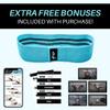 THE SANOS RING - Premium Pilates Fitness Ring for Full Body Toning with 3 FREE BONUSES Hip Resistance Band, Workout Guide, and Thank You Gift Included view 2