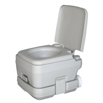 Gharpbik Outdoor Portable Toilet Removable Flushing Toilet Outdoor Camping Potty, for Camping, Boating, Traveling & Roadtripping