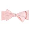 Copper Pearl Baby Bows: Stylish Headbands for Baby Girls, Premium Soft and Stretchy Baby Headbands, Perfect for Newborns, Trendy Designs - Blush view 1
