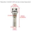 316 Stainless Steel Marine Grade Fuel Gas Tank Vent with Mounting Gasket Hardware Fitting for 5/8inch Hose view 2