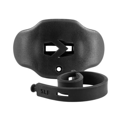 SLEEFS Football Mouth Guard - Adult/Youth Mouthguard with Strap - Lip/Teeth Protector Mouthpiece - No Boil - for Youth/Adults, Maximum Air Flow, for All Sports - Black