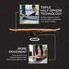 Whirly Board Wide Standing Desk Balance Board & Half-Ball Balance Trainer view 2
