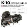 Kahtoola K 10 Hiking Crampon - Black - X-Large view 2