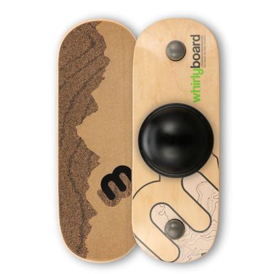 Whirly Board - Wide Standing Desk Balance Board - Anti Fatigue Balance Board for Standing Desks
