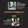 Whirly Board - Wide Standing Desk Balance Board - Anti Fatigue Balance Board for Standing Desks view 4