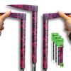 Alien Pros Golf Grip Wrapping Tapes (3-Pack) - Innovative Golf Club Grip Solution - Enjoy a Fresh New Grip Feel in Less Than 1 Minute (3-Pack, Fire) view 1