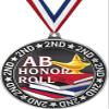 AB Honor Roll Second Place Medals, 2 3/4" Silver Honor Roll Trophy Medal Award 50 Pack Prime view 1