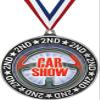 Car Show Second Place Medals, 2 3/4" Silver Auto Show Trophy Medal Award 50 Pack Prime view 1