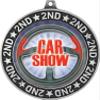 Car Show Second Place Medals, 2 3/4" Silver Auto Show Trophy Medal Award 50 Pack Prime view 2