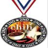 Chili Pot Second Place Medals, 2 3/4" Silver Chili Cook Off Trophy Medal Award 50 Pack Prime view 1