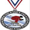 Alpine Ski Racing Second Place Medals, 2 3/4" Silver Downhill Skiing Trophy Medal Award 50 Pack Prime view 1
