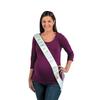 Fun Express Woodland Party MOM to BE SASH - Apparel Accessories - 1 Piece White view 1