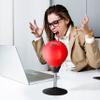Tech Tools Stress Buster Desktop Punching Bag - Suctions to Your Desk, Heavy Duty Stress Relief Ball, Funny Office Gifts for Boss or Coworker Men and Women view 4