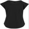 Urban Classics Ladies - Basic Shaped Top Shirt Black - 3XL view 4